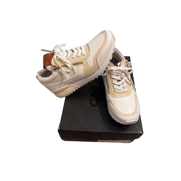 SNKR Project Men's Rodeo Shoe Size 8 SNKR1701 White/Cream w/Box - Picture 1 of 7
